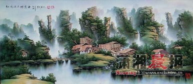 砂石画,一个浓缩的张家界