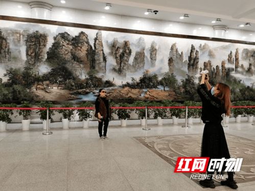 24米 全球最大面积砂石画10月1日亮相武陵源风景区东门