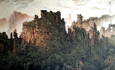 军声沙石画|会议礼品推荐|张家界旅游指南网