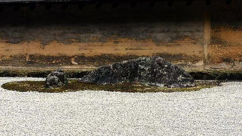 日本寺院 枯山水 体现禅意,原是由我国传入
