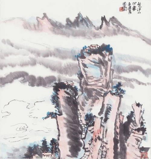 溪山无尽 黄敬松国画精品专场
