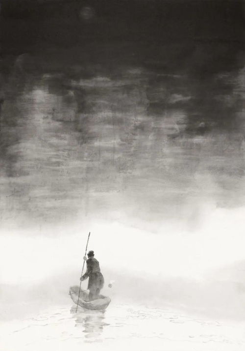 第七届扬子晚报艺术节 水墨画大师盖茂森画作 大美壮哉,西游墨痕