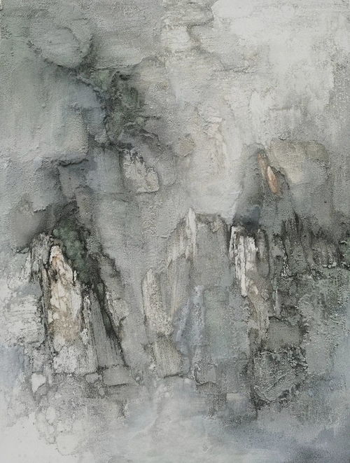 李军声2021迎春展砂石画作品欣赏